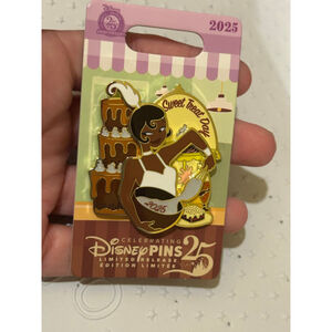 Tiana Sweet Treat Day 2025 Limited Release Pin